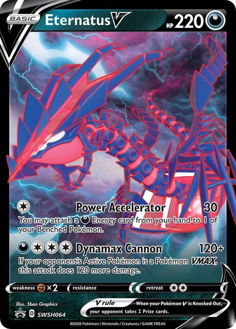 Eternatus V (SWSH064) - Sword & Shield Black Star Promos