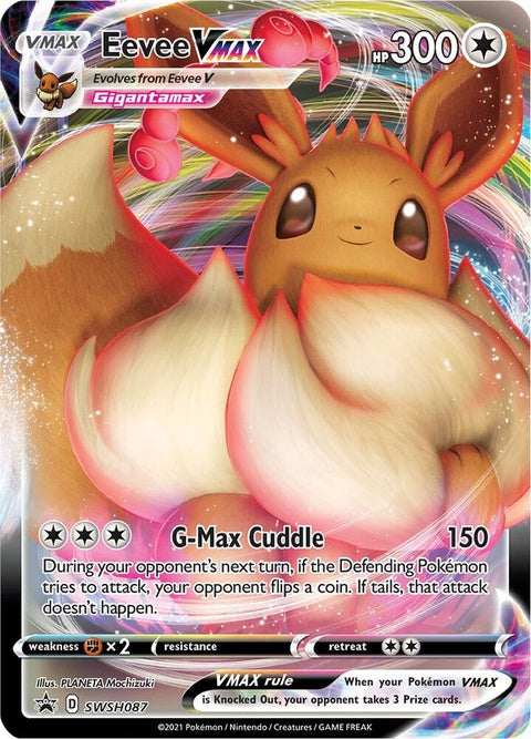 Eevee Vmax (SWSH087) - Sword & Shield Black Star Promos