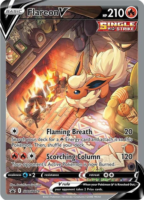 Flareon V (SWSH179) - Sword & Shield Black Star Promos