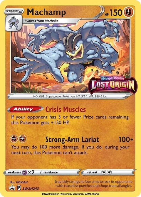 Machamp (SWSH243) - Sword & Shield Black Star Promos