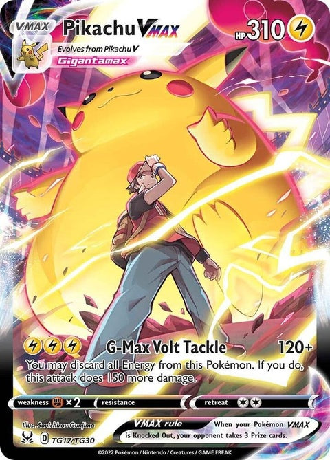 Pikachu Vmax (TG17/TG30) - Lost Origin Trainer Gallery