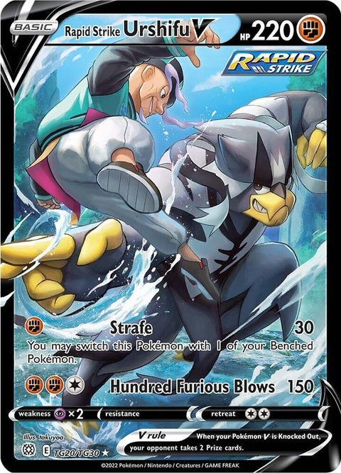 Rapid Strike Urshifu V (TG20/TG30) - Brilliant Stars Trainer Gallery