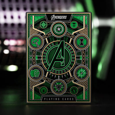 Theory11 Avengers: The Infinity Saga Playing Cards – Groen