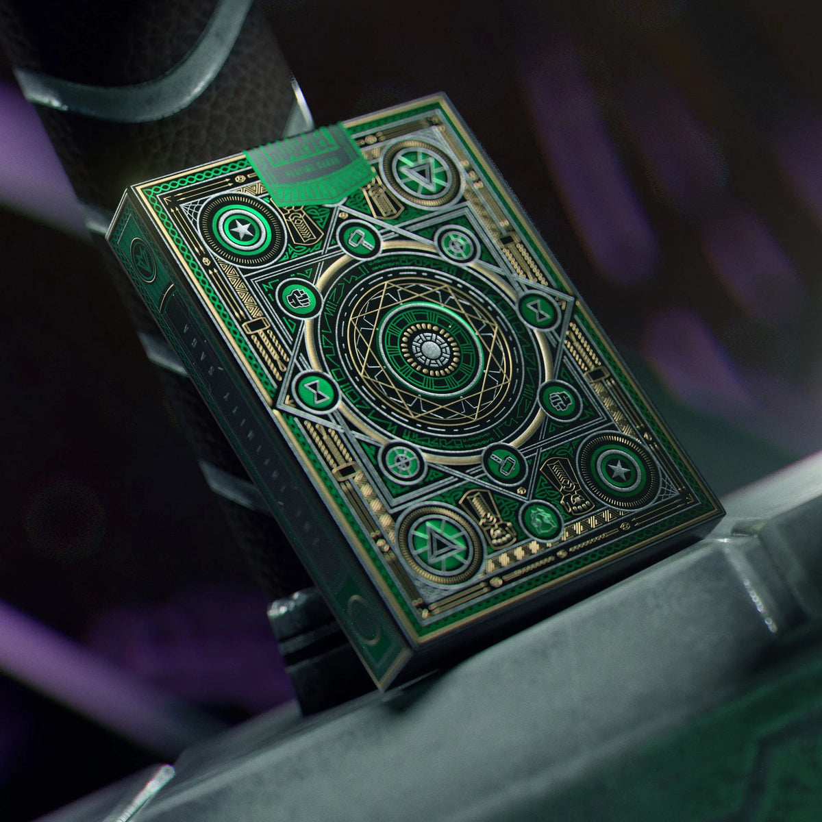 Theory11 Avengers: The Infinity Saga Playing Cards – Groen - 3