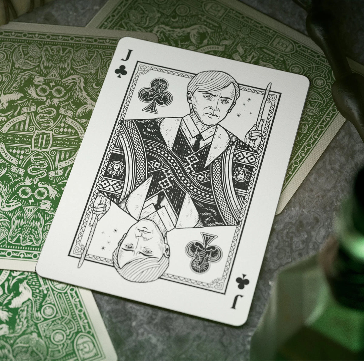 Theory11 Harry Potter Playing Cards - Slytherin - 2