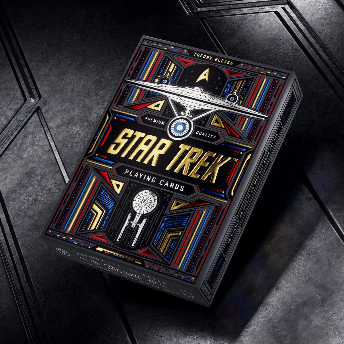 Theory11 Star Trek Playing Cards - Dark Version