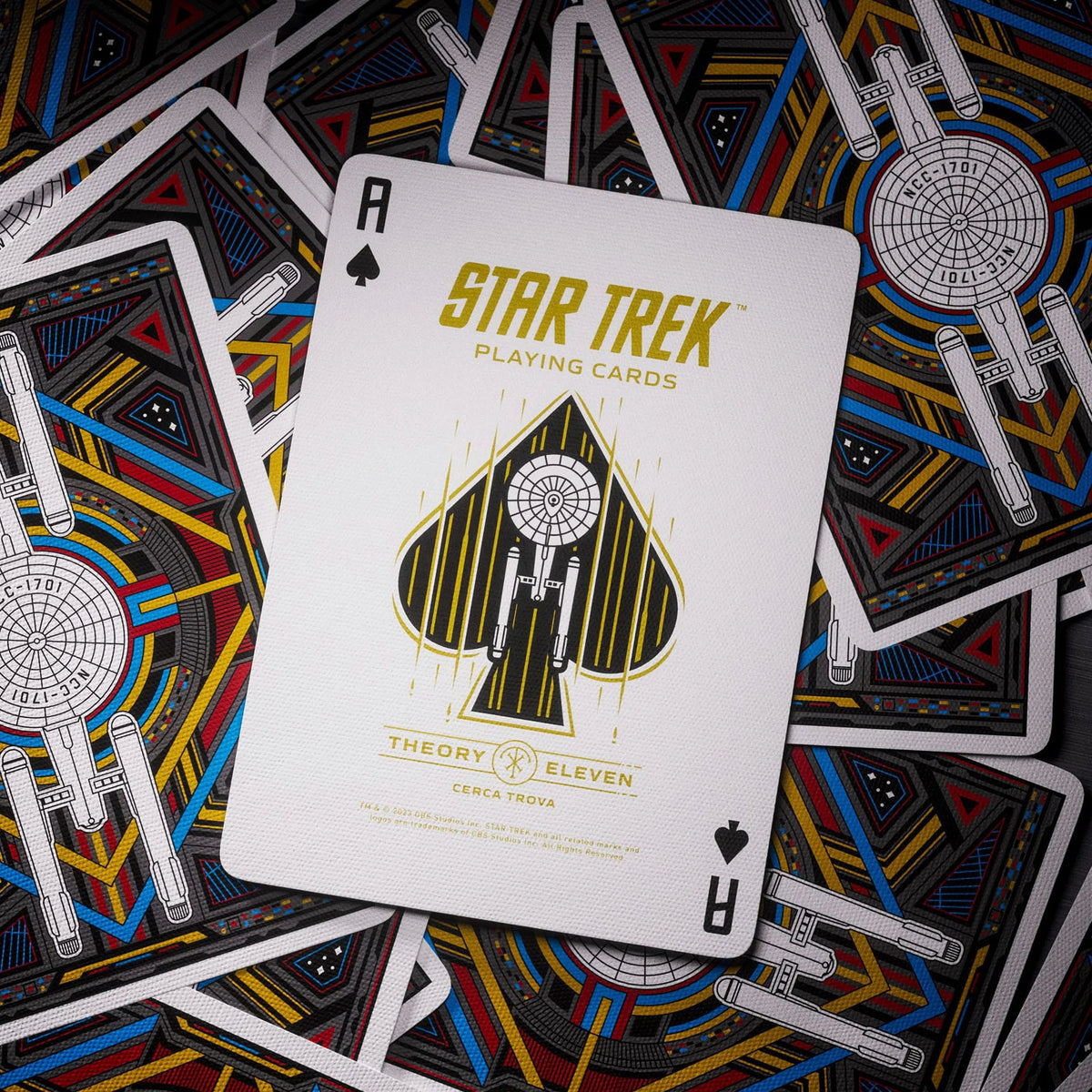 Theory11 Star Trek Playing Cards - Dark Version - 2