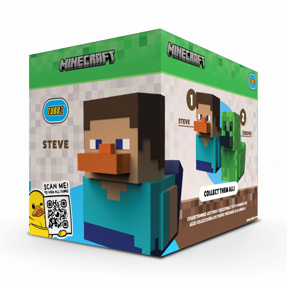 Minecraft TUBBZ Steve Boxed Edition - 10 cm - 2