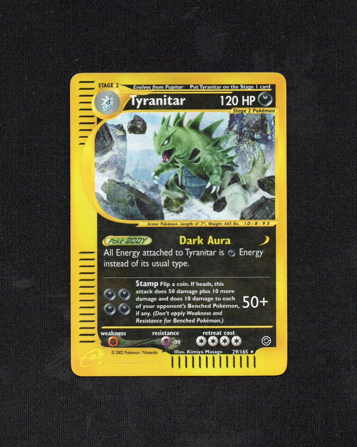 Tyranitar (29) - Expedition Base Set - 2