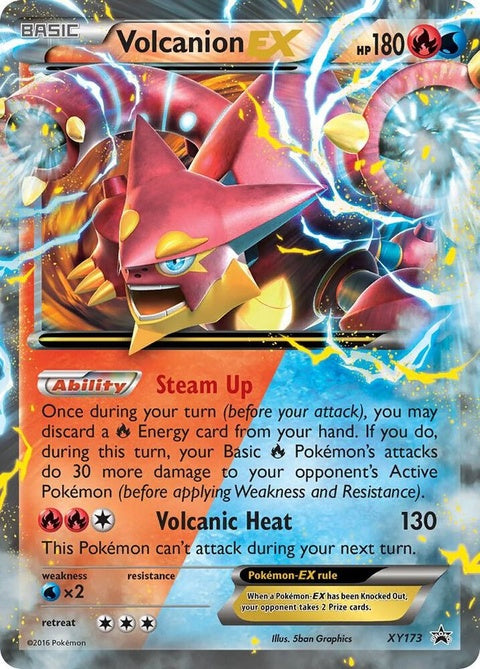 Volcanion Ex (XY173) - XY Black Star Promos
